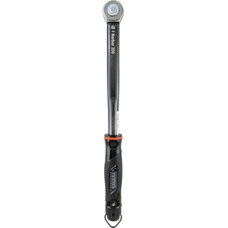 Norbar 130104 - NorTorque 200 Torque Wrench, Dual Scale, Push Through Ratchet, 1