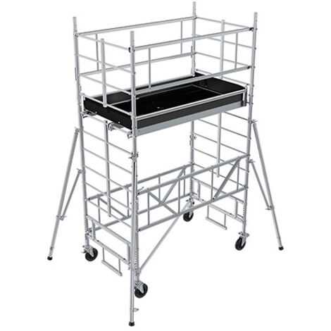 Torre mobile 1 piano - Altezza max. di lavoro 4.30m - TLS0224T