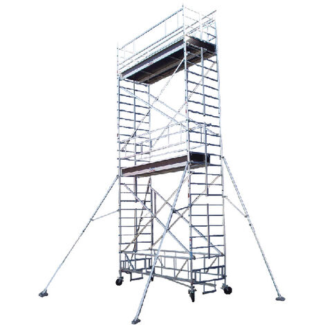 Torre mobile 1 piano - Altezza max. di lavoro 5.30m - TLR-0320T