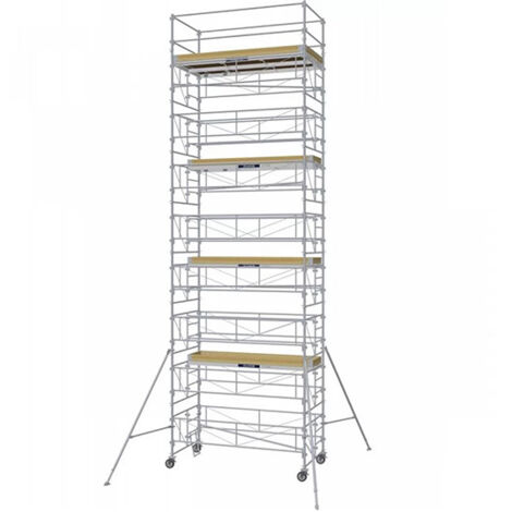 Torre mobile 4 piani - Altezza max. di lavoro 9.80m - 8545070