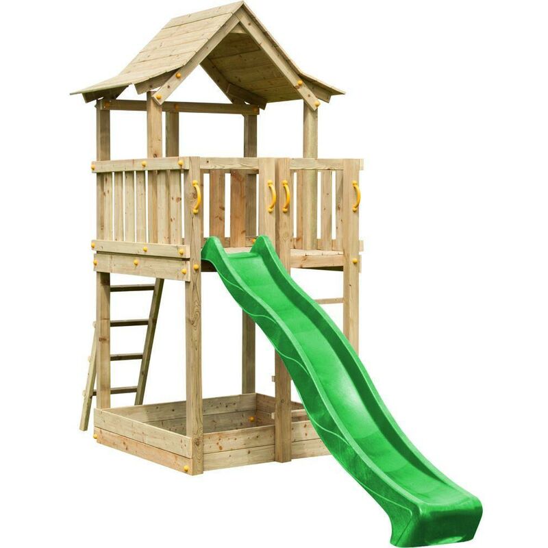 

Parque infantil Masgames Pagoda L (altura tobogán 120 cm)