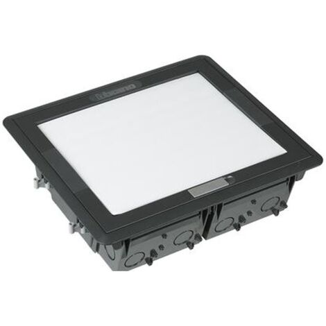 Bticino – Torretta a scomparsa 16-20 moduli – Vano personalizzabile con maniglia ergonomica – Gradi di protezione IP4X/IP2X/IP52