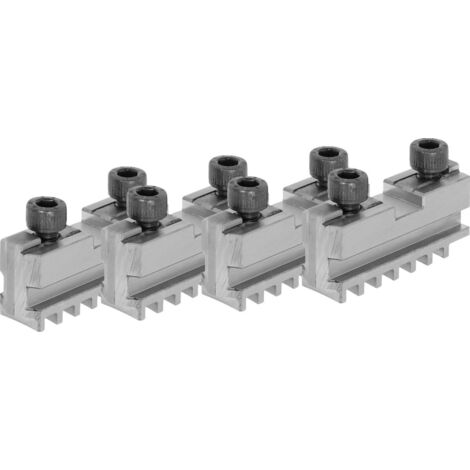 Torri Ganasce, 4 Bit, 4 Bit, Mascella Base Con Viti Di Fissaggio, Dimensioni: 250 Mm, Lunga. Una Larghezza 92 Mm. : Il Tenone B -0.05 12,7 Millimetri