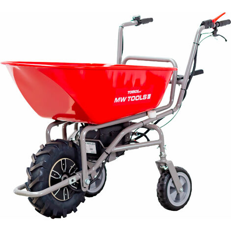 Torros – Brouette motorisée électrique 115L 180kg – Charge maximale 180kg – Moteur 230W DC sans balais – EK200F