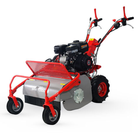 Torros – Tondeuse thermique autotractée essence 8 ch – Largeur de coupe 60 cm – Système de coupe à 32 fléaux – KPM600