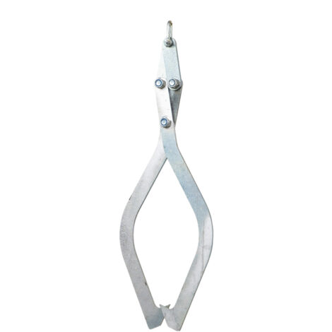 Torros – Pince forestière pour levage de troncs 900 mm – Capacité 1000 kg – Acier galvanisé résistant à la rouille – WAC090