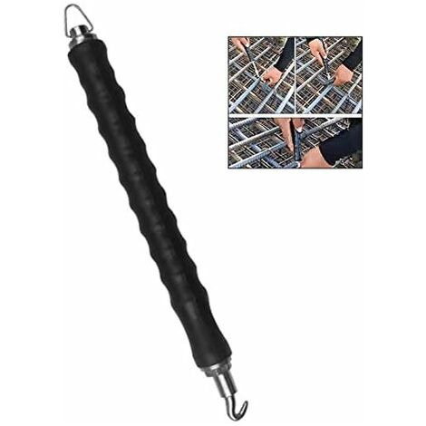 2 Pcs Fil Twister Crochet pour Barres d'Armature Semi-Automatique, Béton en  Métal Torsions Clôture