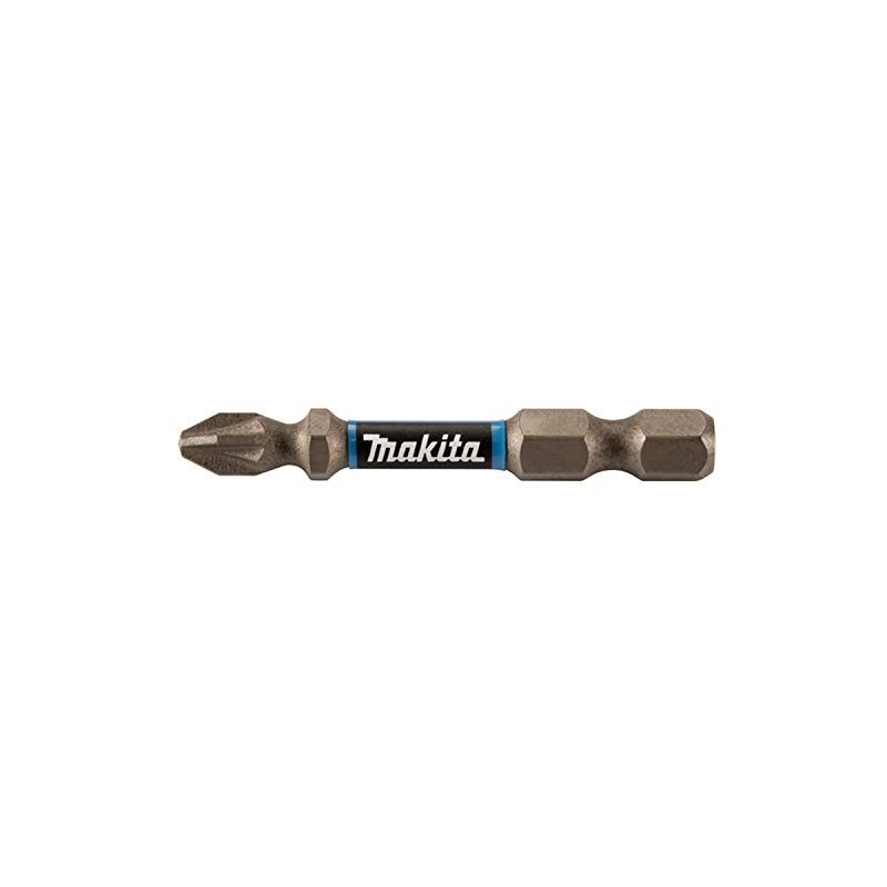 Makita - E-03383 premier lot de 10 embouts de torsion PZ2 50 mm