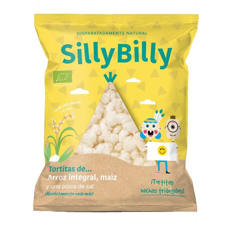 

Tortitas ECO de arroz integral y maíz SillyBilly 10 x 30g