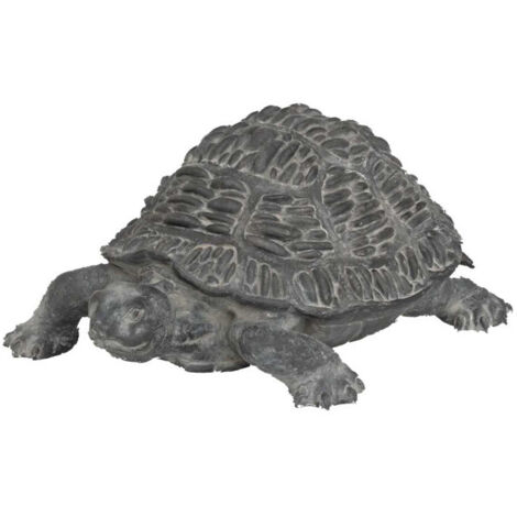 Tortue Déco Extérieur "Francky" 52cm Gris