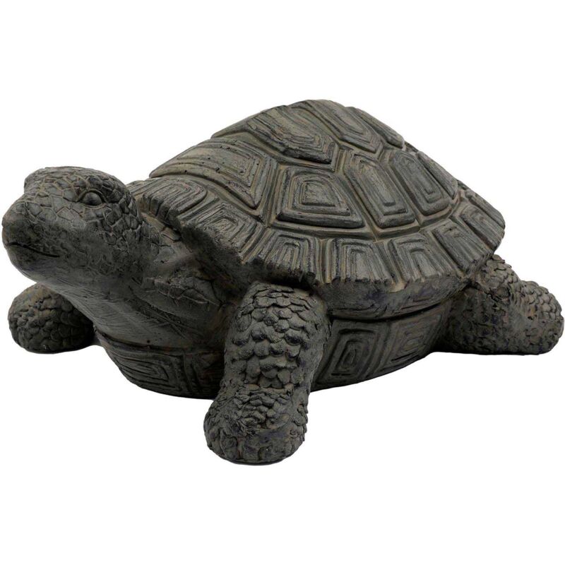 SIL - Tortue décorative extérieure en magnésie 59.5 x 42 x 22 cm