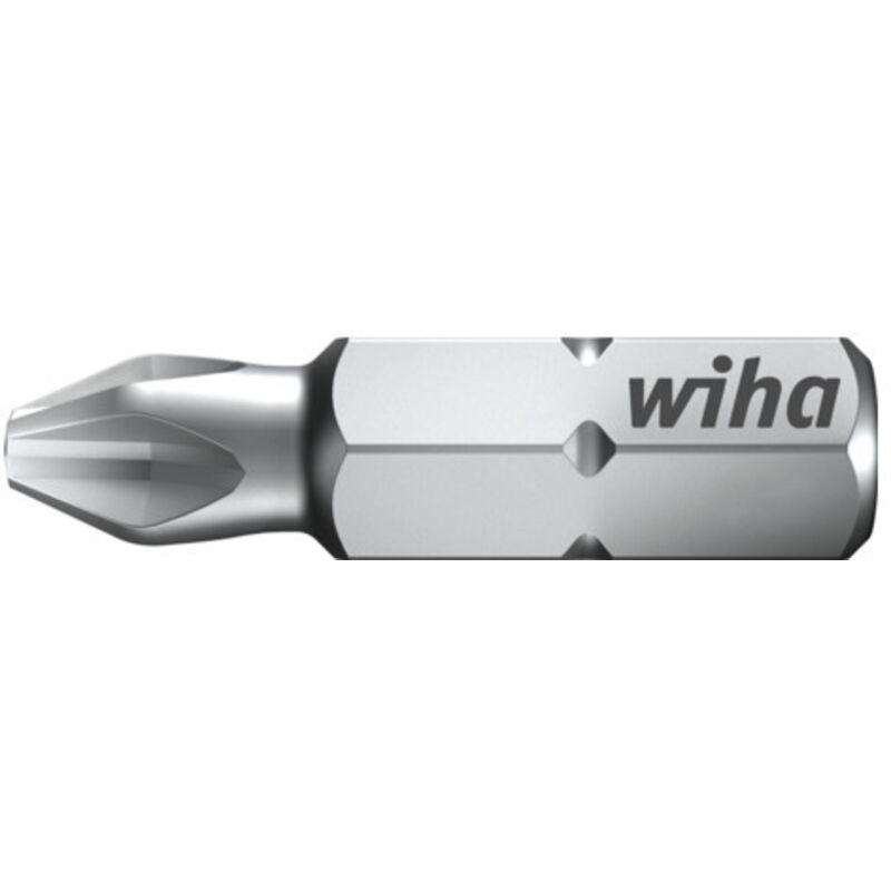 Wiha Bit Set Standard 25 Mm Phillips (Ph2) 10-Tlg. 1/4" In Box (24733)