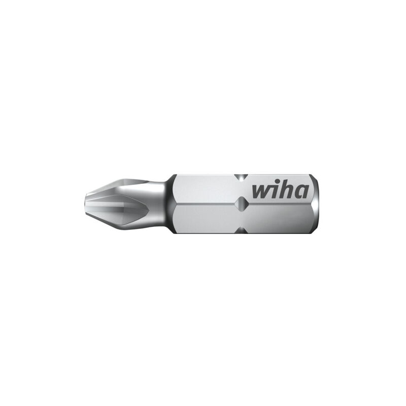Wiha Bit Set Standard 25 Mm Phillips (Ph2) 3-Tlg. 1/4' In Box (07856)