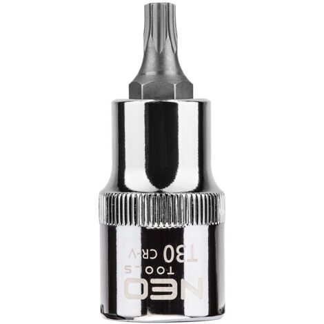 Torx-Bit auf 1/2"-Stecknuss, T30 x 55 mm