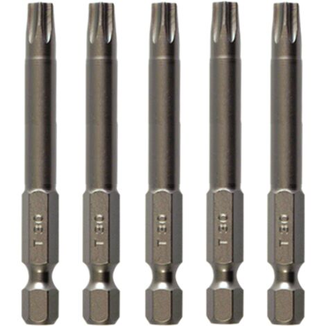 Torx Bit TX30 Lang 75 mm - Pro 5 Stück
