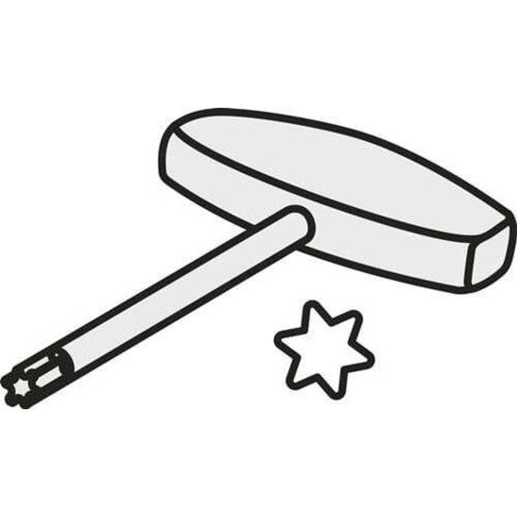 Torx-Schlüssel ISO SDR T20P-T Bruttogewicht 50g PRAMET