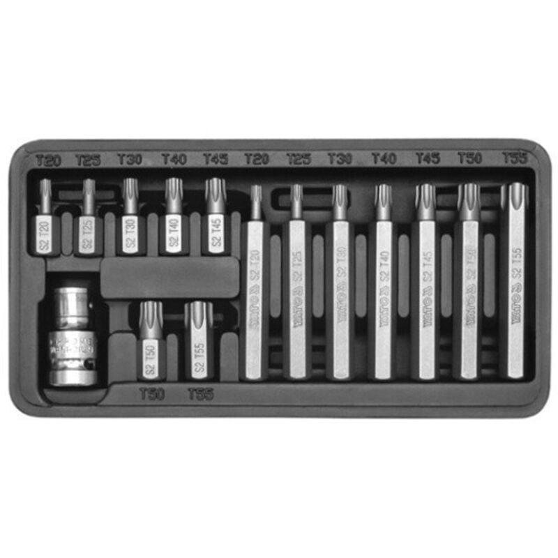 Image of Torx-Schraubendreher-Bits, 15er-Set YT-0411 Yato