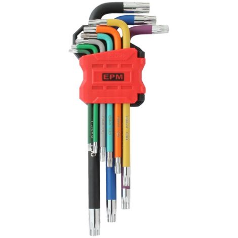 TORX-SCHLÜSSELSATZ RED LINE 9-TEILIG - E-400-2681