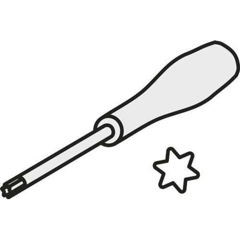 Torx-Schraubendreher ISO SDR T06 Bruttogewicht 245,1g PRAMET
