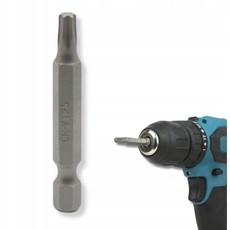 Torx T25 Schrauberbits - 5er-Set - 50 mm - Cr-V-Stahl - Langlebig und widerstandsfähig