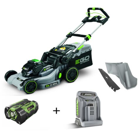 Tosaerba a batteria EGO LM 1903 E-SP con batteria 5.0 Ah e caricabatterie rapido