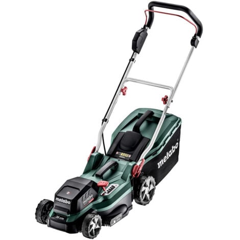 Tosaerba a batteria Metabo RM 36-18 LTX BL 36 con 2 batterie da 5,2 Ah + ASC 55 nella confezione