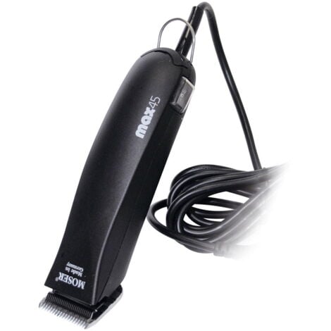 Tosatrice Moser Max 45 a corrente da 45 W per cani e cavalli