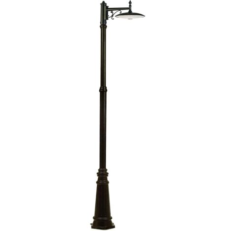 TOSCANE Lant.+Mat IP43 IK02 noir E27 57W max. Lpe non incl. haut.2,33m ARIC 4072