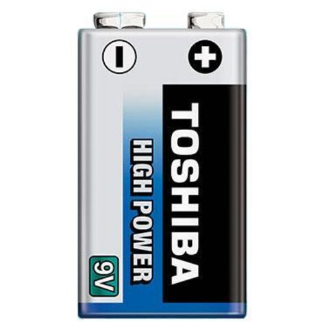 Toshiba 6LR61GCP BP-1 pila doméstica Batería de un solo uso 9V Alcalino
