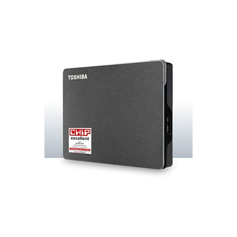 Toshiba - Disque Dur Externe Canvio Gaming 1To, pour Play Station et Xbox, usb 3.2. Gen 1, Noir (HDTX110EK3AA)