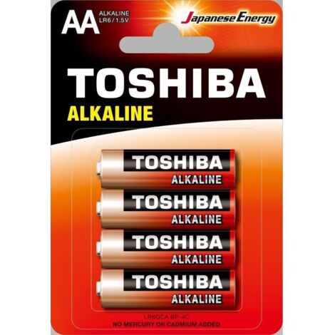 Toshiba LR6GCA BP-4C pila doméstica Batería de un solo uso AA Alcalino