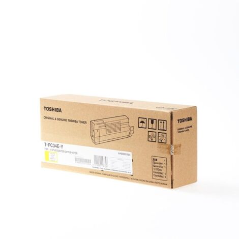 Toshiba t-fc34ey 6a0000015251770 toner original amarillo