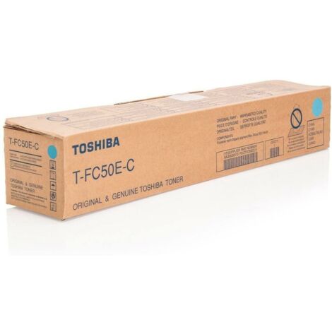 Toshiba T-FC50EC cartucho de tóner 1 pieza(s) Original Cian