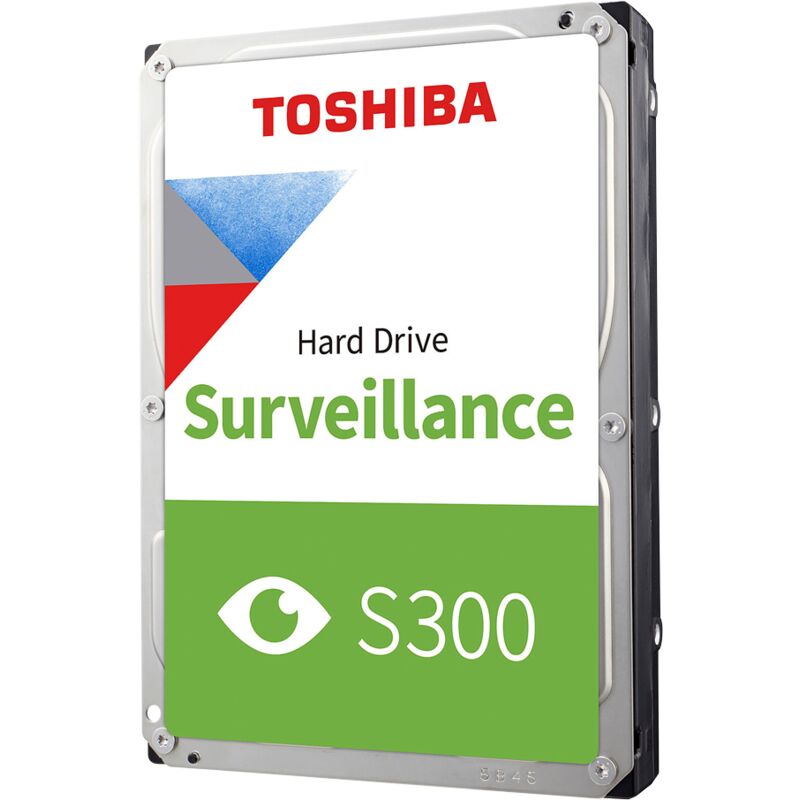Disque dur Toshiba Capacité 1 tb - Interface sata 6 GB/s - Modèle HDWV110UZSVA - Spécial pour les enregistreurs vidéo - Individuel ou installé dans