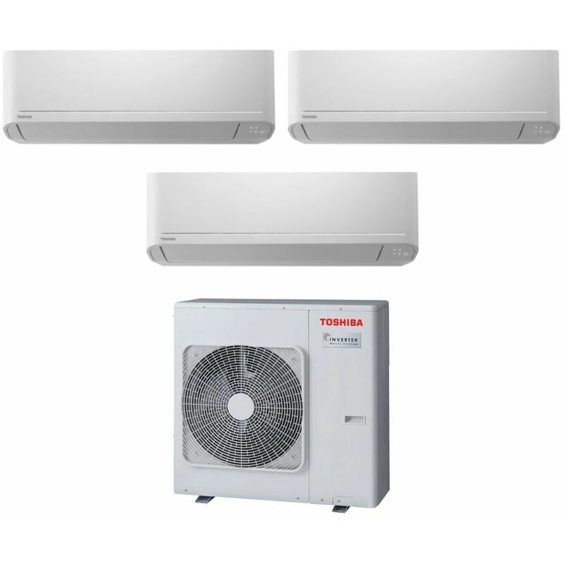 toshiba trial split inverter air conditioner series seiya 7+7+10 (7+7+9) ras-3m26u2avg-e r-32 wi-fi optional 7000+7000+10000 (7000+7000+9000)