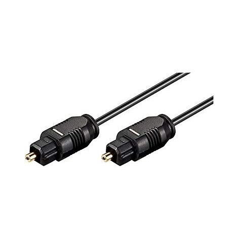 Toslink-Kabel 2,2 mm, Toslink-Stecker  Toslink-Stecker, ø  mm. Kabellänge 3 m