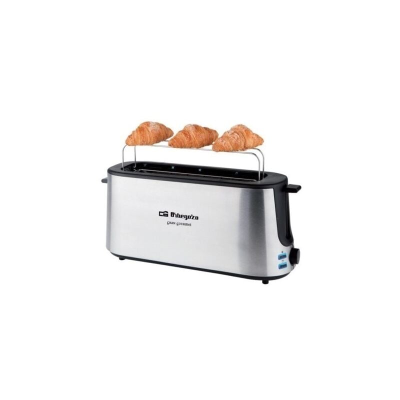 

Tostador 2 Rebanadas 1000W Inox Gran Gourmet - Orbegozo