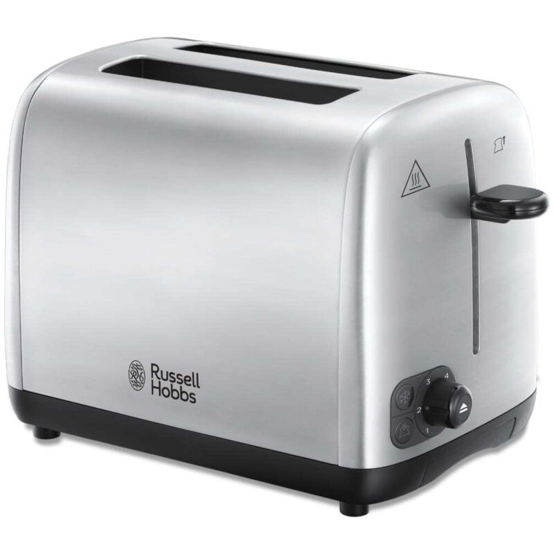 RUSSELL HOBBS Tostadora eléctrica - 24080-56 - 2 ranuras - Plata