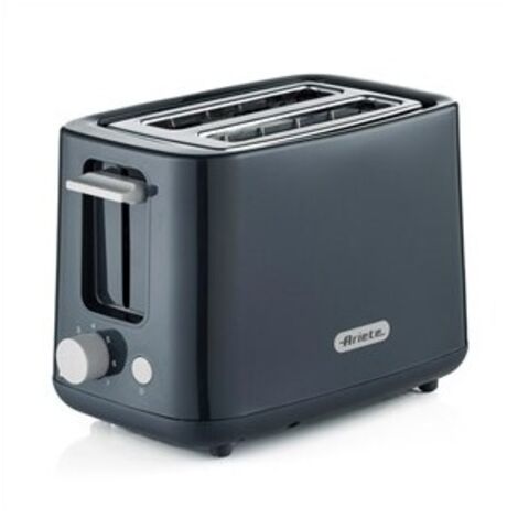 Tostador Ariete Breakfast 149, 2 Ranuras, 7 Niveles y 760W, Grafito