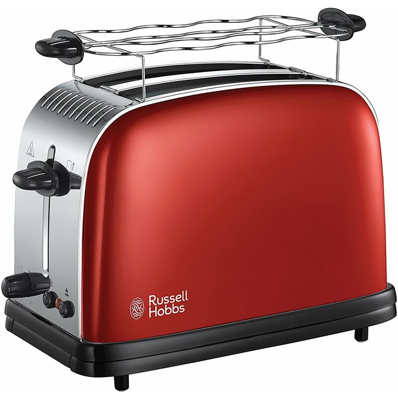 Image of Russell Hobbs - Tostapane 2 fette 1670w rosso fiammeggiante - 23330-56