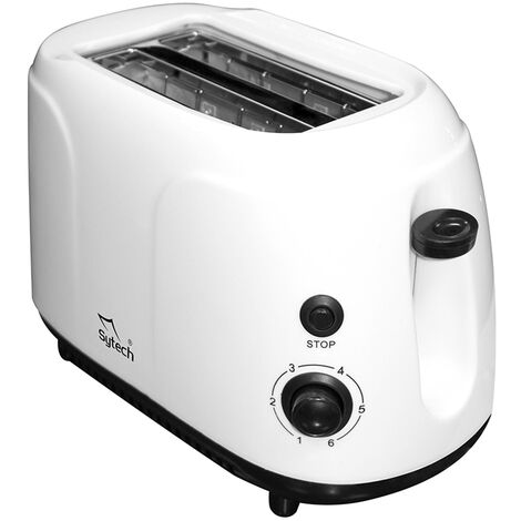 Tostador De Pan 700W, Dos Ranuras Para 2 Rebanadas