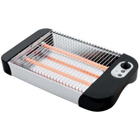 Tostador lacor plano potencia 600w con bandeja recogemigas 36x21x6,5 cm