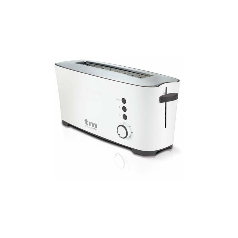 

TMPTS001 Tostadora de una ranura larga de 1000W con 7 niveles de tostado y función de descongelación - Tm Electron
