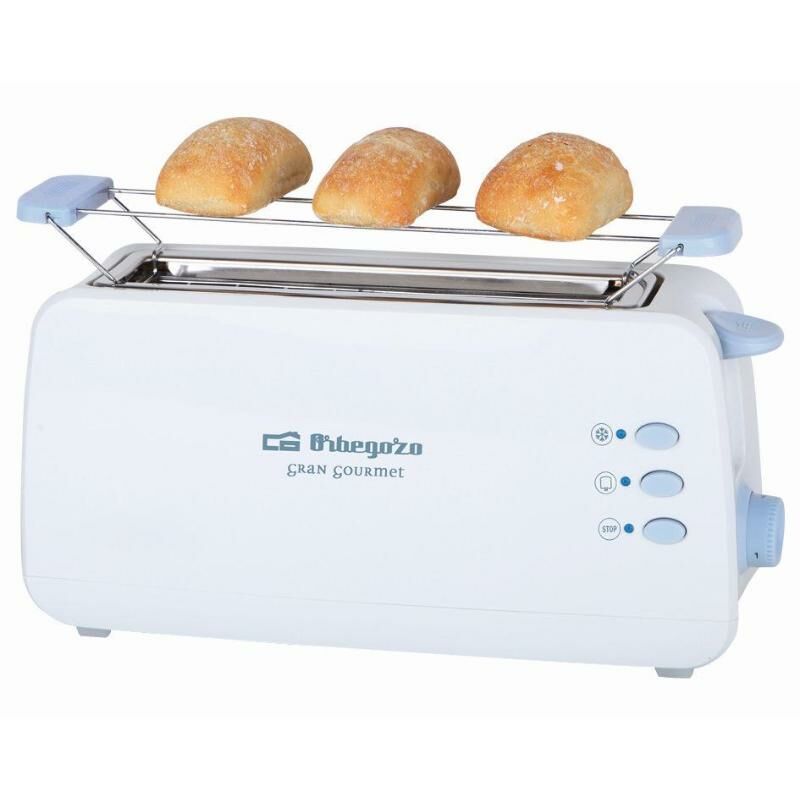 

MIBRICOTIENDA orbegozo tostador to 4012 boca ancha 850 w blanco ref 15773