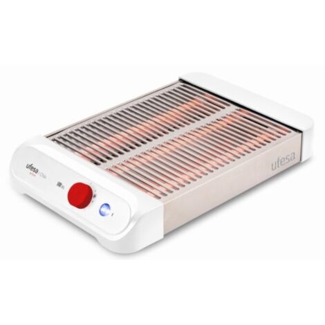 TOSTADOR UFESA 71306102 PLANO CHIA ACTIVA 900W 3BARRAS CUARZO
