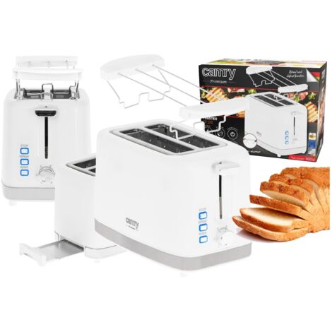 TOSTADORA 2 REBANADAS DESCONGELADA BUN RACK CAMRY CR3219