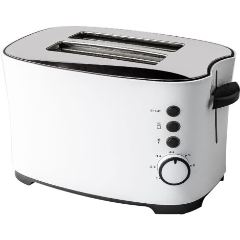 Tostadora blanca 2 ranuras 850w küken