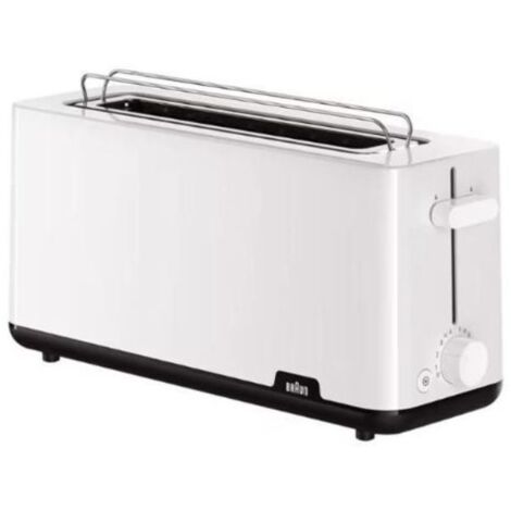 Tostadora Braun HT1110WH   1 ranura larga, Blanco