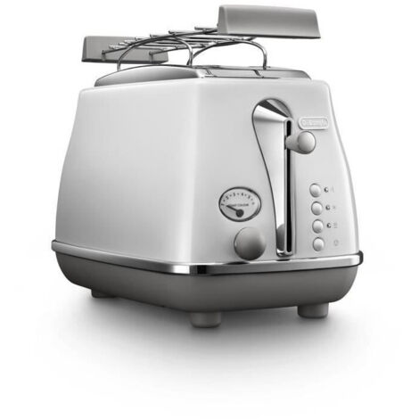 Tostadora - DELONGHI - CTOC2103.W - 900 W - 2 ranuras - Blanco