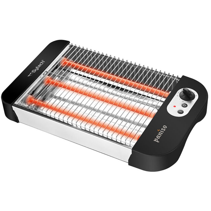 Tostadora Plana, 900W., Negro